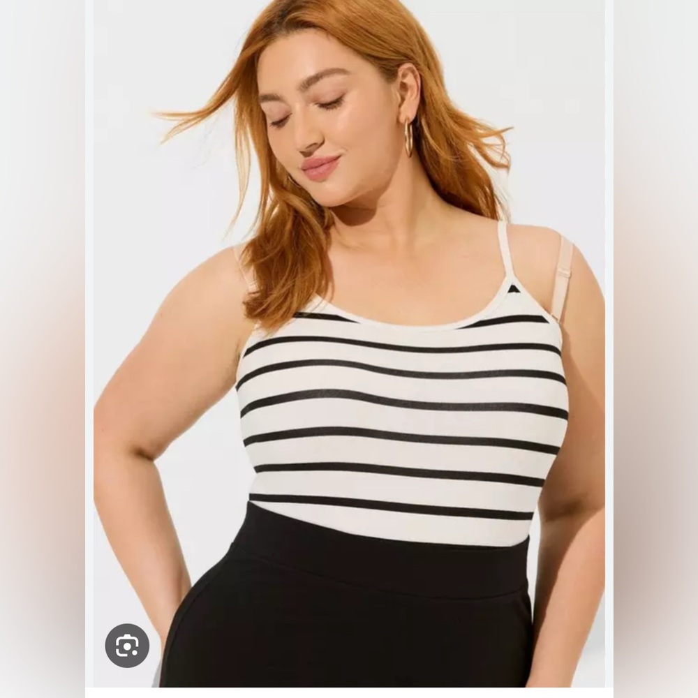 Torrid Striped Tunic Cami